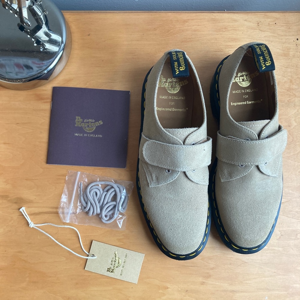 Dr Martens ‘Engineered Garments Velcro Shoe’ Made In Englad